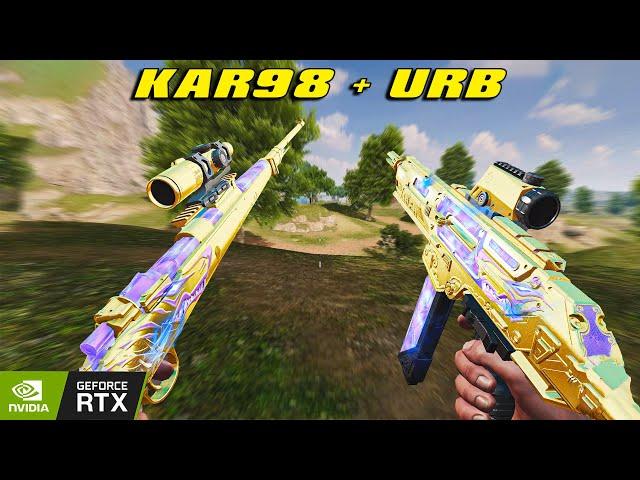 Kar98 Fox + URB Fox Battle royale and mode Big head random squad Blood strike max graphic