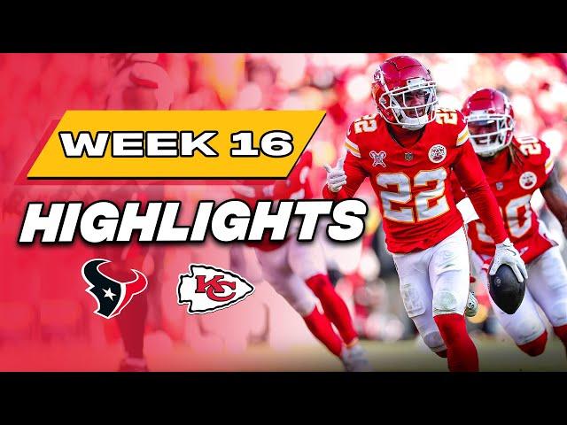 Kansas City Chiefs vs Houston Texans Game Highlights | NFL 2024 Season - Week 16