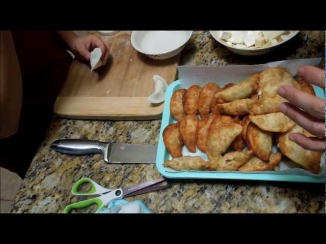 Dumplings with Cheese Filling (치즈 만두) or Cheese Dumplings Ommas Kitchen