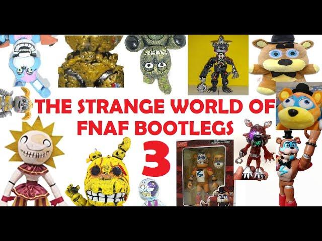 The Absolute WEIRDEST FNAF Bootlegs! PART 3!!! | FNAF Funko Mexican Bootleg Plush Toys Review Figure