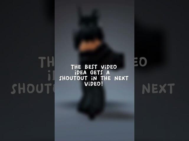 Video announcement! #shorts #roblox #robloxshorts #announcement