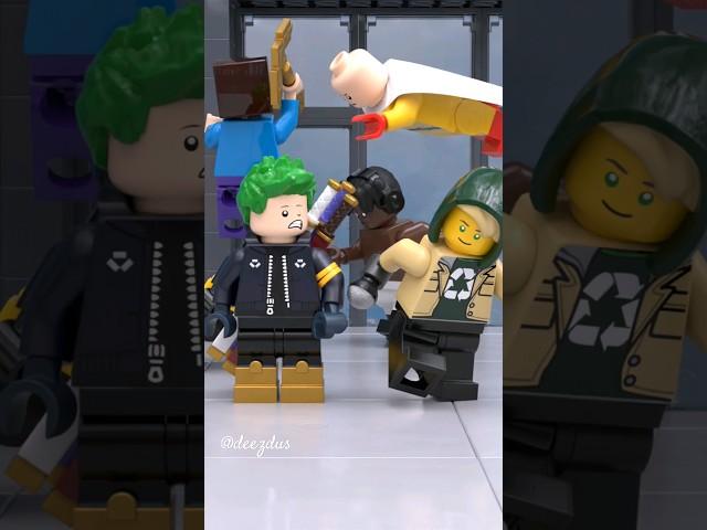 English or Spanish? (lego animation) #shorts