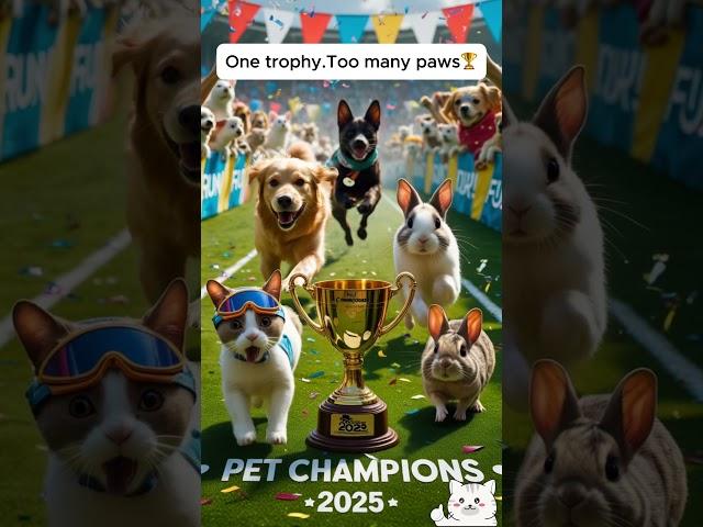 Fast & Fluffy #pets #race #champion