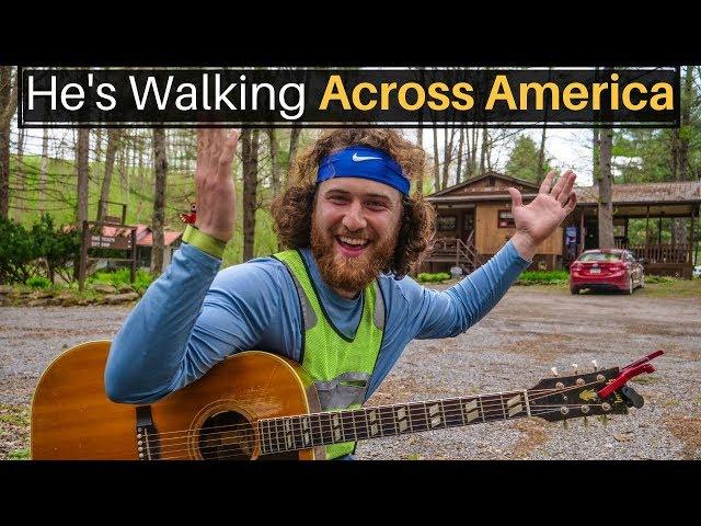 He's Walking Across America (MIKE POSNER)