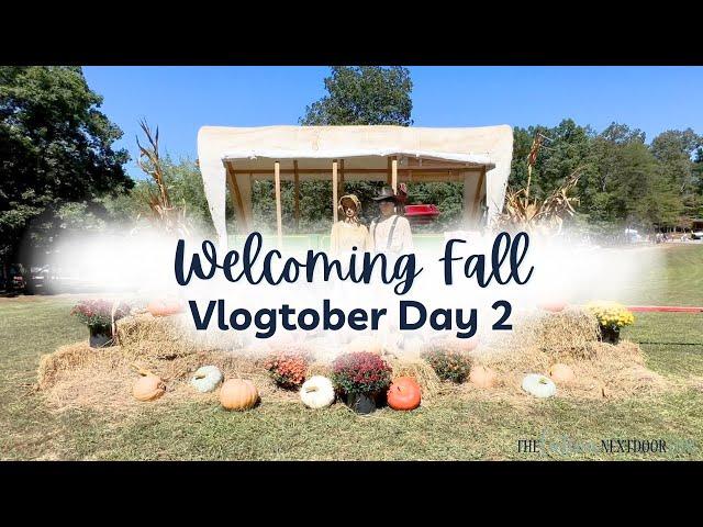 A DAY OF FUN TO BRING ON THE SEASON OF FALL - Vlogtober Day 2 2024