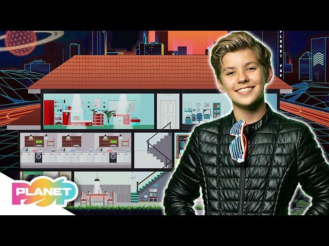 Rooms Of The House Song  | ESL Kids Songs | English For Kids | Planet Pop | Learn English