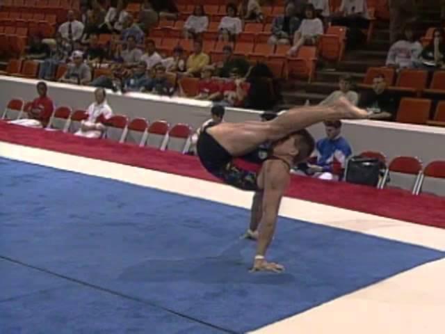 Bill Roth - Floor Exercise - 1996 U.S. Gymnastics Championships - Men