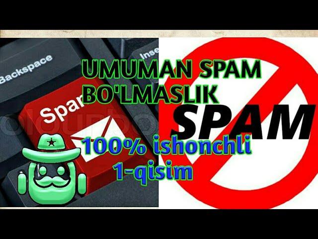 #Spamga_tushmaslik. bu vedioni ko'rgach siz telegramda umuman SPAM BO'LMAYSIZ