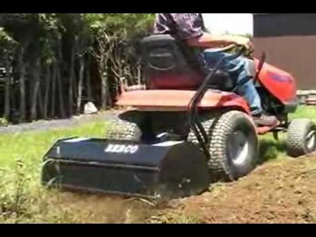 Bercomac lawn and garden tractor rototiller 700312