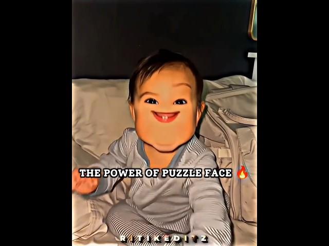 The power of puzzle face️ #trending #edit #tollface #troll