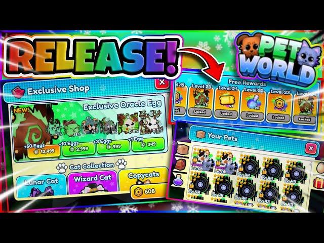 EVERYTHING YOU NEED TO KNOW ABOUT THE RELEASE OF PET WORLD!