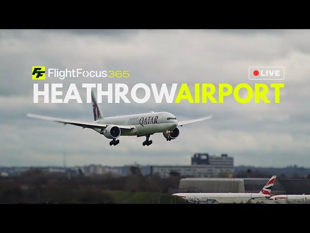 Heathrow Airport Live - STORM BERT Saturday 23rd November 2024