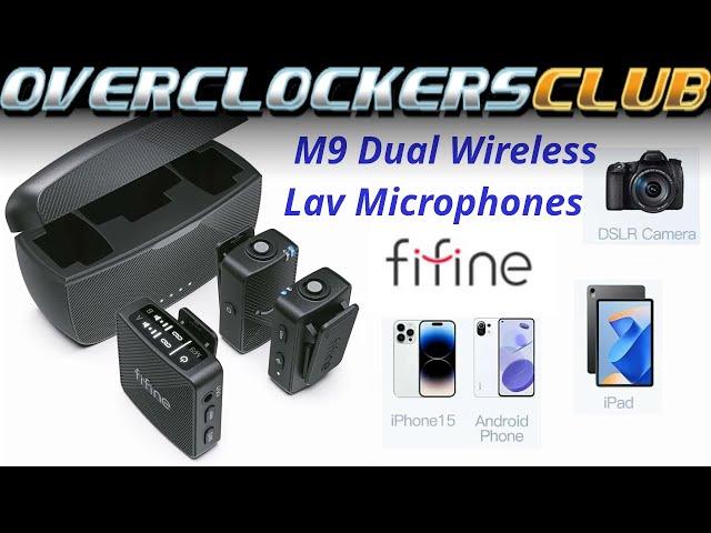 Fifine M9 Dual Wireless Mic Review