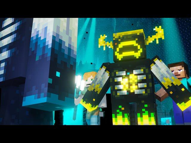 FRIENDLY WARDEN - (Minecraft Animation)