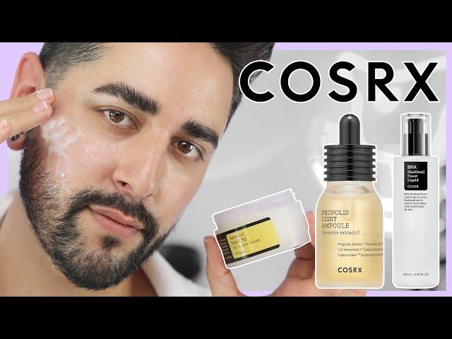 Full Skincare Routine Using Only COSRX - K-beauty ICON! AD    James Welsh