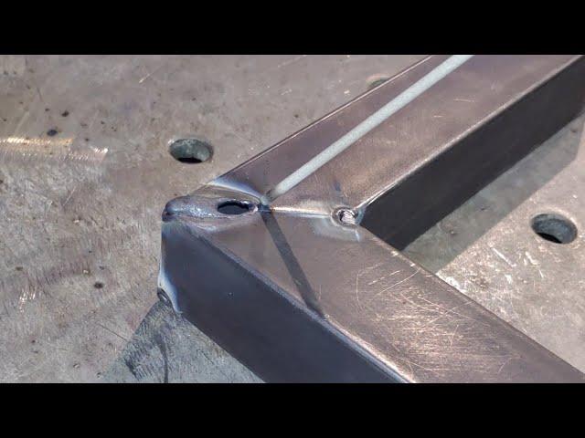 Basic tricks for stick welding 1mm square tubing