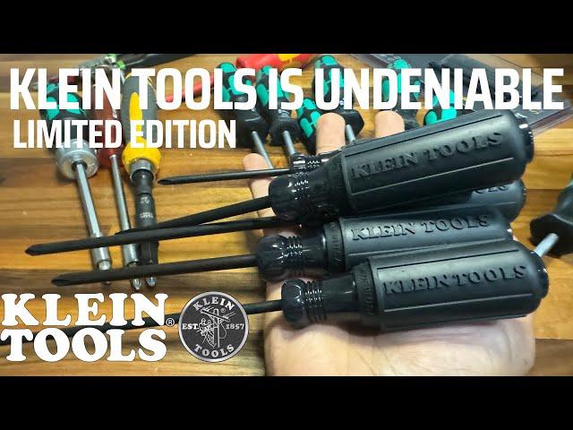 BUY these before it’s too LATE! Klein Tools Blackout Series Screwdriver Set #kleintools #electrician