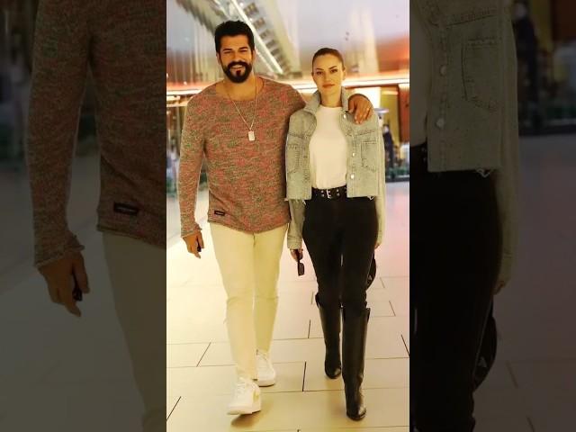 Burak Ozcivit with wife Fahriye Evcen #short #burakozcivit #fahriyeevcen #osmanbey #shorts