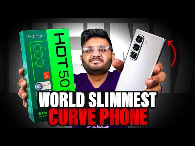 Infinix Hot 50 Pro+ Unboxing | Worlds Slimmest Curved Phone