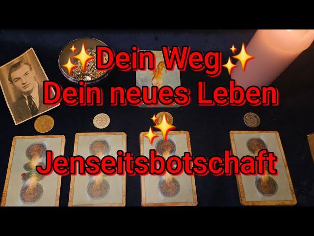 ️🪽Dein Weg🪽Dein neues Leben️Jenseitsbotschaft #91