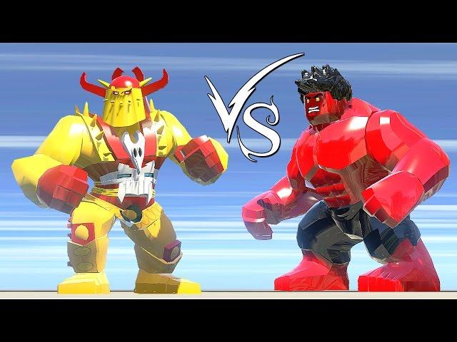 Kurse Vs Red Hulk - LEGO Marvel Super Heroes