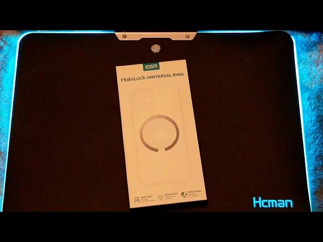 ESR HaloLock MagSafe Universal Wireless Charging Ring Unboxing