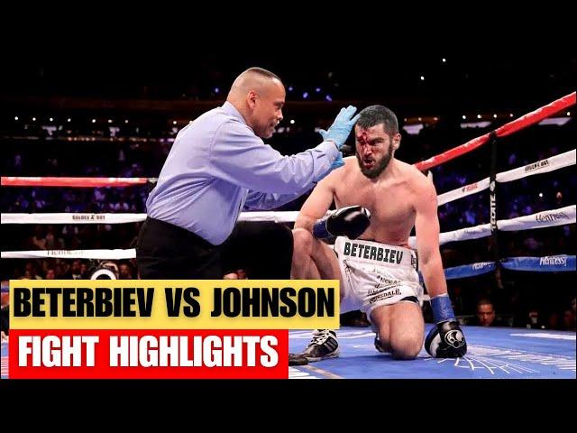 Artur Beterbiev (RUSSIA) VS Callum Johnson (UK) Full Fight Highlights