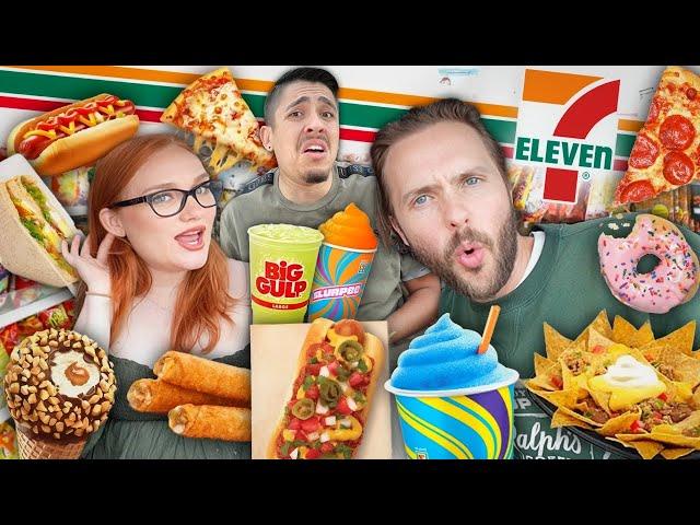 Tasting EVERYTHING at 7-ELEVEN!!!