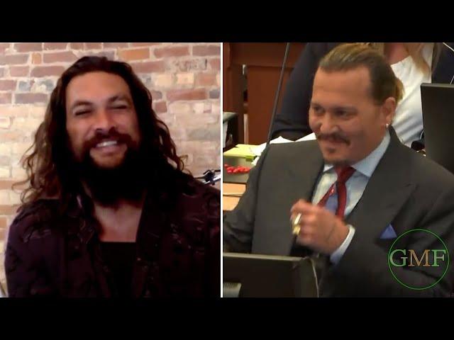 Jason Momoa takes the stand in Johnny Depp Amber Heard Trial DUB