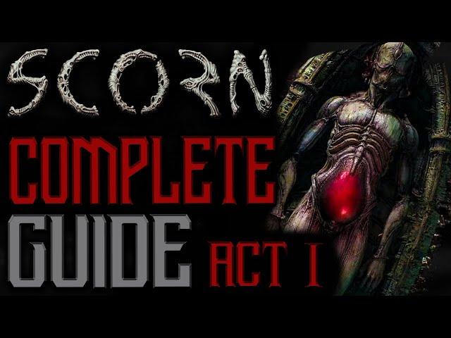 Scorn Walkthrough - Act 1 - Complete Guide