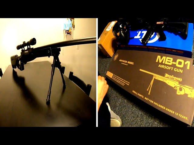 Unboxing - Sniper Airsoft AWP L96 |