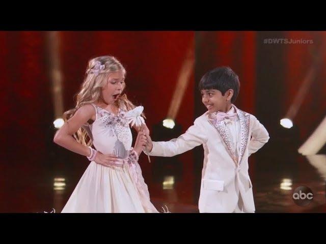 Akash Vukoti & Kamri Peterson - Dancing With The Stars Juniors (DWTS Juniors) Episode 1