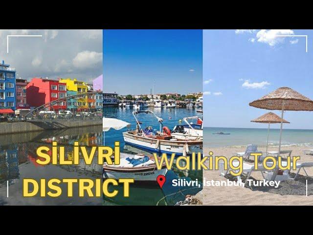 Silivri District I Silivri, İstanbul, Turkey IWalking TourI 4K60fps #travel #walkingtour