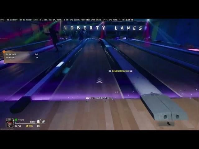 BO6 Zombies - Liberty Falls Bowling Easter Egg (All 6 Bowling Shoes Locations)