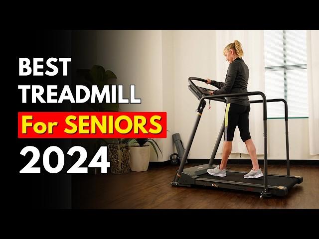 5 Best Treadmill for SENIORS (2024) | Best Cushioned Treadmills