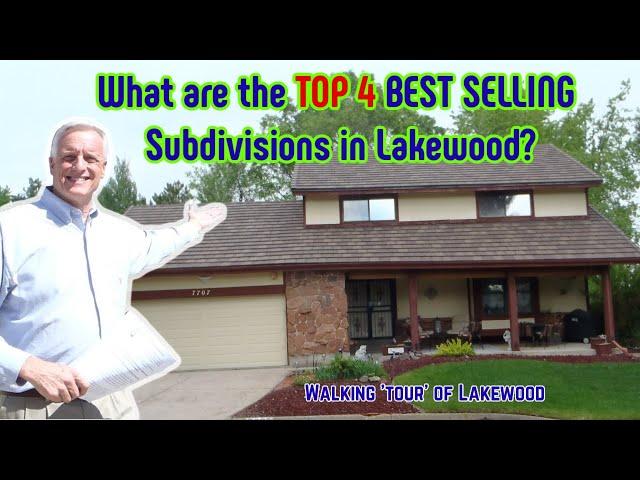 Lakewood & Golden CO Homes 'For Sale' Info - TOP 4 Neighborhoods & Walking Tour!