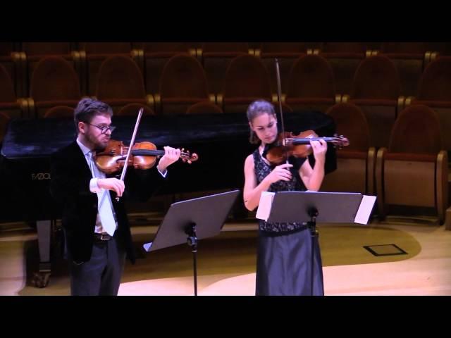 Audizione di eccezione con due violini Stradivari suonati da Edoardo Zosi e Liù Pellicciari