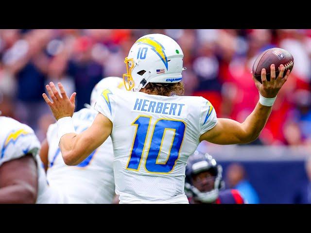 Every Herbert Completion vs Texans | LA Chargers