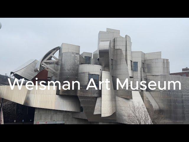 Weisman Art Museum - Modern American Art and traditional Korean furniture.