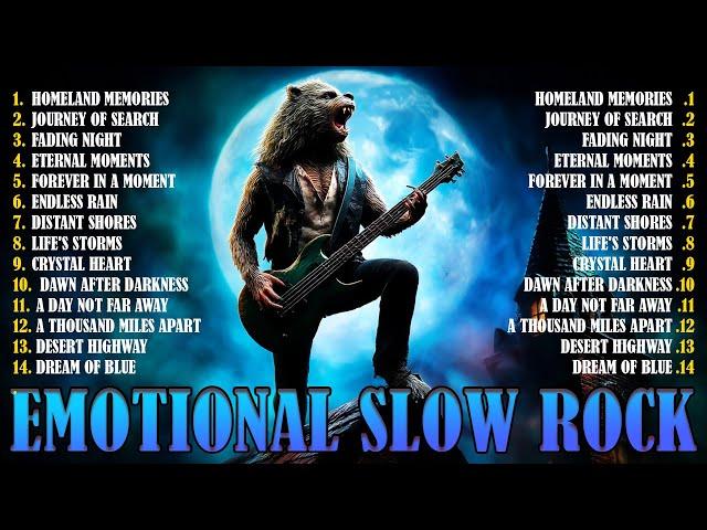 HEARTFELT SLOW ROCK - EMOTIONAL ROCK BALLADS - AMERICAN CLASSICS 2025 - SOFT ROCK HITS