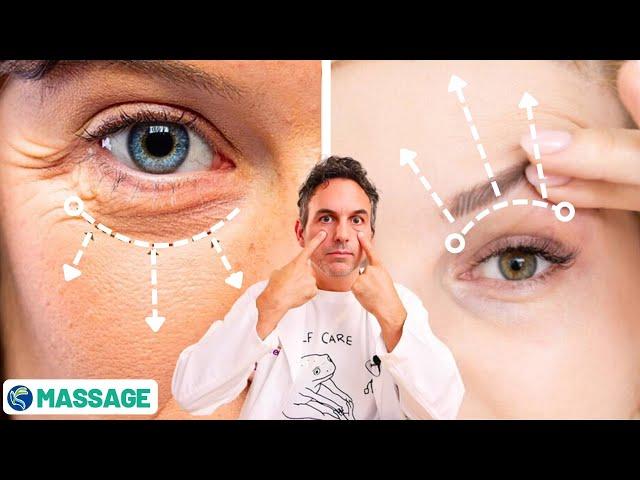Eliminate EYE BAGS and Lift Drooping EYELIDS with These Massages #physiolution #Physiolution