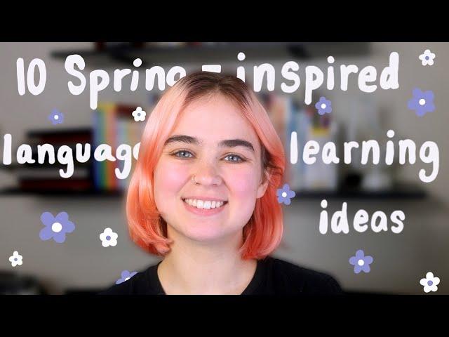 Spring Language Learning Activities  (+ Free Bingo Board!)