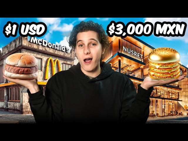 Probando HAMBURGUESAS: $1 vs $3000