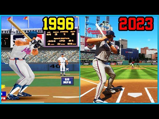 MLB THE SHOW evolution [1996 - 2023]