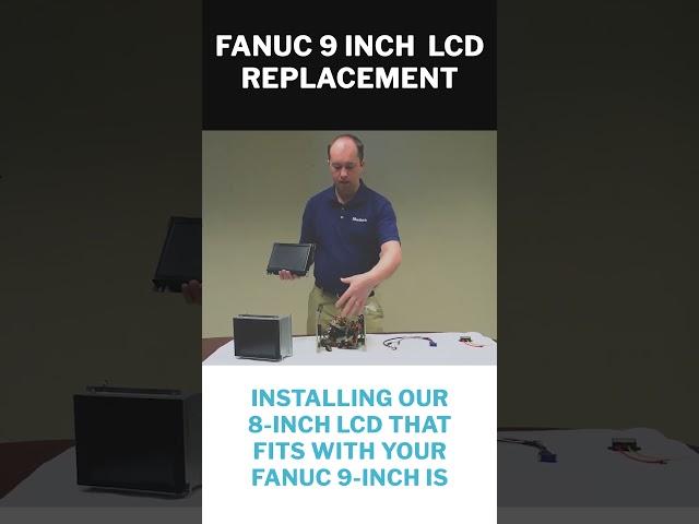 #FANUC 9-inch LCD Upgrade from #Monitech