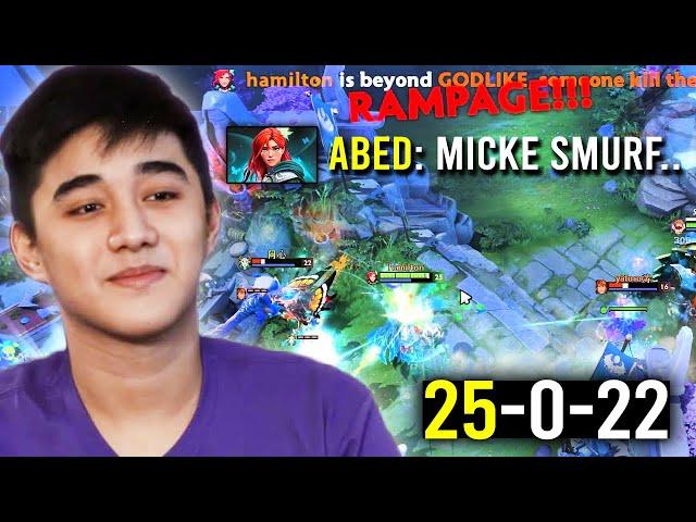 ABED "MICKE MODE" on his WINDRANGER - 25 KILLS 0 DEATHS?!