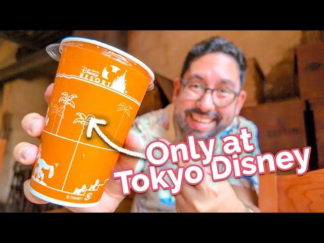 The BEST Disney Drink is at Tokyo Disneyland 