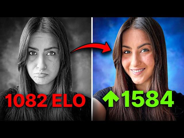 How My Sister Gained 500 Elo in 1 Month (Seriously!)