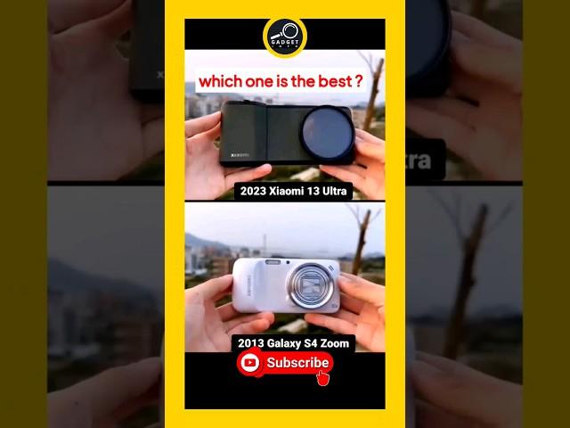 gadget info #48 Xiaomi 13 Ultra camera compared to old samsung camera || you will say amazing !!