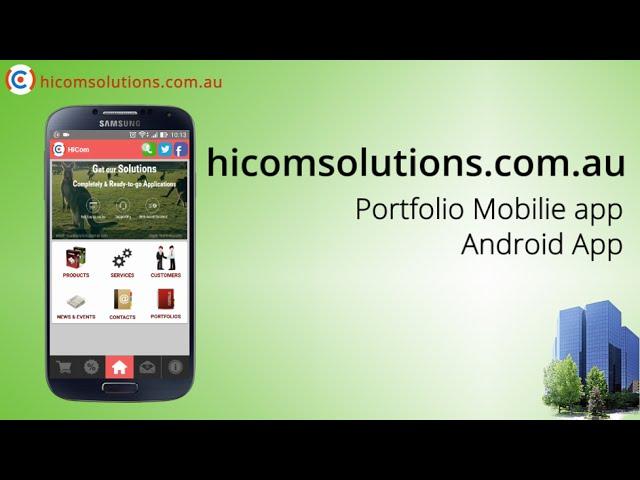 Portfolio android app source code for sale